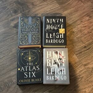 Set of Four Hardcover Books